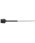 Side view of Omnidirectional FPV Drone Antenna Upgrade For Quadcopter And Helicopter Transmitters, Black Metal, 10.5cm length.