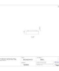 Technical drawing of Single Cone Tapered Roller Bearing Cone HM807035 highlighting dimensions and material, steel, by Timken.