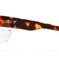 ANSI Z87+ Safety Sunglasses Packing Polarized Lenses To Vaporize Glare For Work, Surf, And PPE Missions, side view.