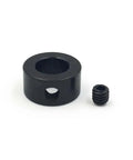Heavy Duty Metal Lock Collar For 3-16mm Lead Screws And 3D Printer Z Axis Rods, Lead Screw Ring With Set Screw Locking For Linear Shafts On CNC Machines And Motion Systems, Rock Solid Wear Resistant Clamp For Secure Axial Positioning black metal collar with set screw