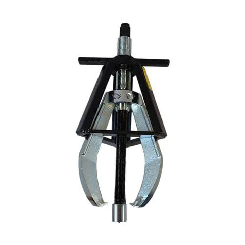 Front view of Amazon Posi Lock 106 manual puller with 3 jaws, steel construction, 10-ton capacity, 6-inch reach.