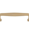 Satin Bronze 128 mm Center-To-Center Bar Pull in Six Finishes for Kitchen, Bath, Closet, Furniture with fluid lines and easy install