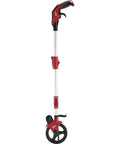 Pro Level Six Inch Aluminum Measuring Wheel Built Solid For Job Site Layouts Land Surveys And Yard Work Using Sturdy Aluminum Frame And Quick Roll Tracking For Exact Readings