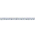 Versatile Wire Mesh Cable Tray 2 Pack Electro Zinc Plated Silver Steel Durable Budget Friendly Cable Organizer 59.06in Long