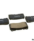 Bosch BC1184 QuietCast ceramic disc brake pad set, front, four pieces with BOSCH branding.