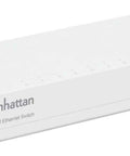 Eight Port Fast Ethernet Desktop Switch For Home Office And Small Networks, Plug And Play Setup, AutoSensing 10 100 Mbps Ports, white