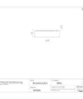Blueprint of Heavy Duty Tapered Roller Bearing Cone Inner Ring For Simple Bearing Setup, steel material, Model JH217249.