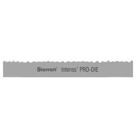 Pro Die Intenss Bi Metal Band Saw Blade With M 42 Cobalt HSS Teeth For Tool Die Mold Steels Long Lasting Heavy Duty Cut For Contour Work On Vertical Machines Split Chip Advantage 7 Ft 8-1/2 In 1/2 In Wide.025 In Thick RG-S-W
