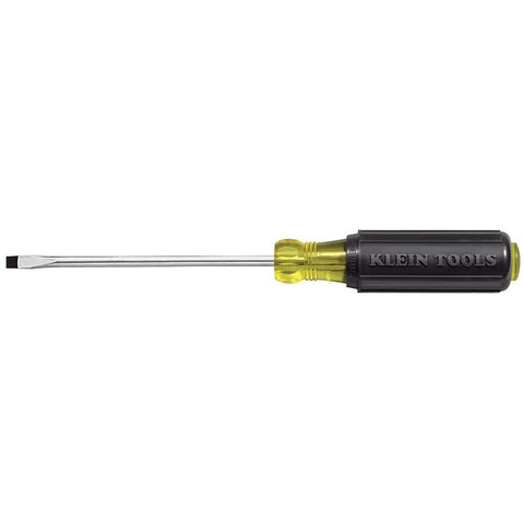 4 Piece Mini Slotted And Phillips Screwdriver Set With Tip-Ident For Quick Type ID, Cushioned Grip Handles, Precision Tips, Chrome Plated Shafts