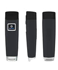 RFID Guard Tour System With LCD Screen Button Free Patrol Reader For Hotel Hospital Warehouse And Logistics Security Free Standalone Software Hands Free Checkpoints And High Speed Data Management For Large Facilities, showing three angle views