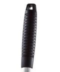 Handle detail of the Straight Up Accurate Metric Measuring Wheel For Construction Layouts Compact Rolling Distance Gauge.