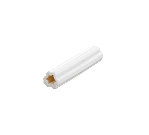 Three Sixteenth Inch Hole One Inch Length Expanding Plastic Screw Anchors For Concrete Tile And Marble White Pack Of One Hundred Eight Sizes