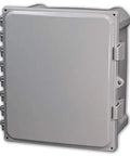 Heartland AH884 Polycarbonate Enclosure With Hinged Locking Opaque Cover for Industrial Control Panels 8 x 8 x 4 Inches IP68 Weatherproof