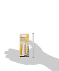 Grease injector needle LUMAX LX-1416, silver stainless steel, 18G, 2.5 in long with cap, Amazon
