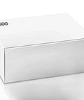 Front view of white Yosoo box showing logo on top left.