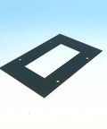 One Eighth Inch Front Panel For Enclosures Heavy Duty Front Plate shown in a side view against a light background.
