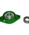 Rock Solid Tapered Roller Bearing Housing Unit For Non Driven Wheels Heavy Duty Axial And Radial Load Support Built Tough Garage Grade Design Long Lasting Performance Pair Rcjtaag Fitment Ready with green housing unit and inner sleeve.