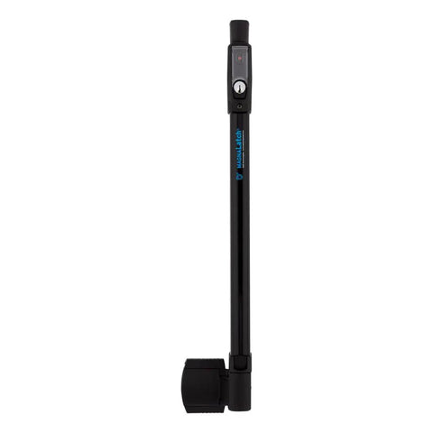 Magnetic Pool Gate Latch With Self Closing Action Easy Install Top Pull Magna Latch N346-210, black weatherproof finish.