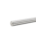 36 Inch Long 3 Quarter Inch OD Round U Joint Steering Shaft Solid Steel Steering Columns Built For Universal Fit In Muscle Cars Street Rods Hot Rods Sand Rails And DIY Projects Like Grinders And Lifts steel shaft end view