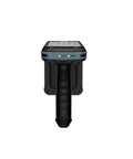 Top view of Battle Ready Android 12 Handheld PDA With Pistol Grip 1D 2D QR Barcode Scanner IP67 Rugged Waterproof Drop Proof.