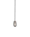 AirPro 1 Light Integrated LED Ceiling Fan Light Kit pull chain, painted nickel finish