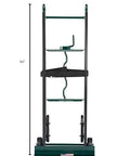 Harper Trucks 6781 appliance hand truck, dark green steel frame, front view with 60in height and 24in base