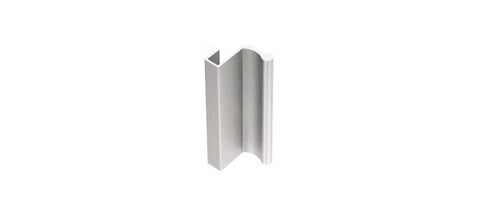 Satin Anodized Aluminum 3 Inch Door Pull With 7/16 Inch Lip For Sliding Glass And Panel Doors D643A