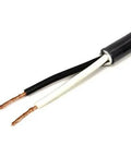 Top Shelf 3/4 Inch Clip On Thermostatic Control Unit Perfect For Home Heating Loops 105 To 115 Degree Fahrenheit Range No Sweat Upgrade For Domestic Circulation Pump Plumbing Setup wire showing black and white insulated copper strands.