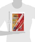 TSI Supercool HVAC leak-stop syringe with application hose, 2 fl oz, front view in red and white blister pack.