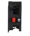 Side view of Harmony XAC Beefy Add On Single Contact Block For Industrial Machines with front mounting and screw clamp terminal.