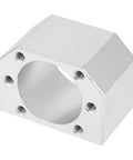 Aluminum Ball Screw Nut Housing Bracket For SFU 2505 And SFU 2510 DSG25H showing side view with mounting holes
