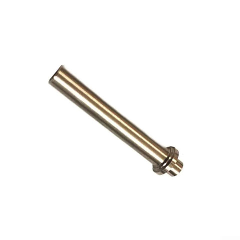 Top Notch Metal Fishing Reel Handle Shaft Rocker Arm Replacement Part In Shiny Silver Tone 28.9x4mm With Screws smooth metal shaft