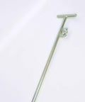 Heavy Duty Grounding Rod 31.5 Inch Steel Galvanized Grounding Electrode For Lightning Protection with conical tip