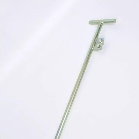 Heavy Duty Grounding Rod 31.5 Inch Steel Galvanized Grounding Electrode For Lightning Protection with conical tip