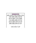 End mill set dimensions chart for 6-pc 2-flute M2 ball-nose set; lists mill, shank, flute length and OAL.