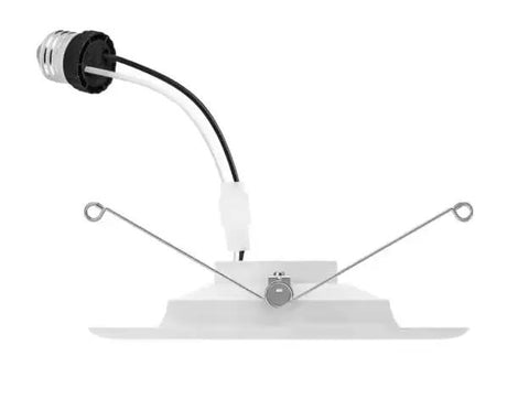 Game Changer For Your Ceiling: 4 Pack Integrated Led Recessed Light Trim Fits 5 And 6 Inch Cans, Dimmable 760 Lumens 3000K Soft White, Energy Star Certified, Shatter Resistant, No Sweat Install