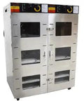 Professional Grade Built Unlike Any Other Commercial Food Dehydrator Featuring Dual Separate Drying Rooms And Sixty Bulletproof Stainless Trays For Pet Food And Herbs.