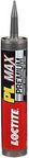 PL Max Premium Construction Adhesive 9 Oz 12 Pack Heavy Duty All Purpose Bond For Wood Concrete Metal Ceramic And Stone tube
