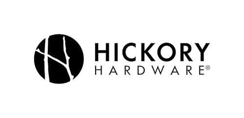 Hickory Hardware logo, brand of Bar Pulls Collection Five And One Sixteenth Inch Center To Center Stainless Steel Cabinet Pulls