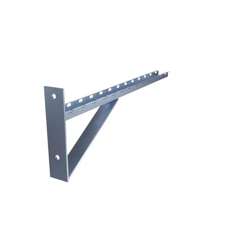 Heavy Duty Triangle Wire Mesh Cable Tray Bracket Wall Mount Hardware Built For No Sweat Bolt On Installation Durable Zinc Plated Steel Delivers Bang For Your Buck Facility Wiring Routing In Each Two Pack
