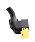 Real Deal Ecu Connector Set With Oem Grade Waterproof Housing And Durable Wire Harness Plugs For No Drama Multi Pin Auto Wiring Jobs Plug And Ride Sweet Installation. Close-up of a 16-pin black ECU connector with yellow tab.