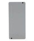 Back view of Built Tough Weatherproof Control Box with IP66 rating, aluminum die cast enclosure for outdoor electrical panels.