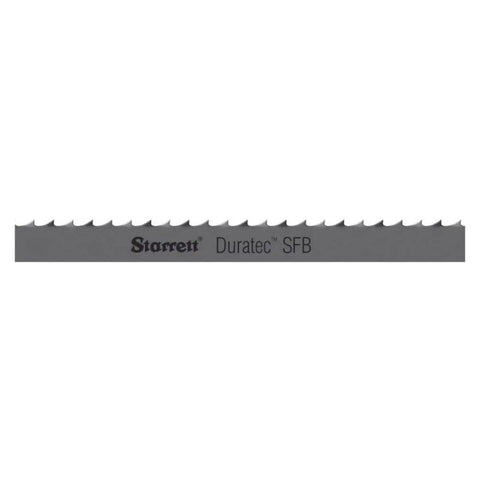 Duratec SFB Band Saw Blade For Carbon Steel And Wood With Regular Tooth Raker Set Neutral Rake 96 Inch Length 0.5 Inch Width 0.025 Inch Thick 14 TPI Ideal For Easy Cutting Of Metals And Lumber