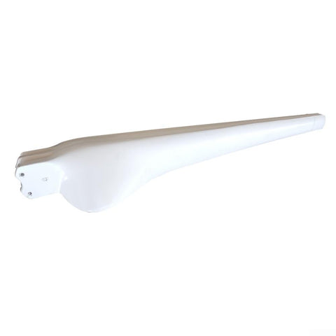 580mm Fiberglass Replacement Wind Turbine Blade For Small Turbines, Sturdy And Lightweight, Stable White FRP Blade For Outdoor Use