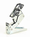 02-3866-04 Electric Door Hinge For Compatible Refrigeration Units And Ice Machines in profile view, metal construction.