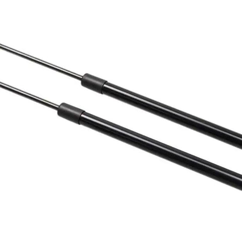 Lift Supports For Mercedes Sprinter 907 910 VS30 2018 Through 2024 Front Hood Gas Struts Shock Dampers 2 Pc Set Black Close-Up View