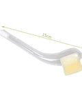Six Pack Queen Catcher Pipe For Beekeeping, Plastic Queen Cages And Catchers, 15 Cm, Clear, Side View, Beekeeping Equipment