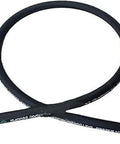 Autovo hydraulic hose, 1/4" NPT x NPT, 48" long, black