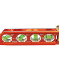 Klein Tools 6-Inch magnetic torpedo and conduit level with 0/30/45/90° vials, orange body, V-groove, magnet track.
