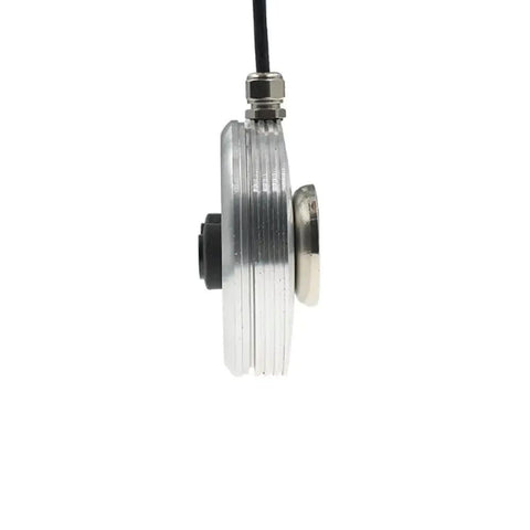 Side view of Stainless Steel Magnetic Ultrasonic Liquid Level Sensor Controller With Integrated Transmitter, 3 meter cable, IP65